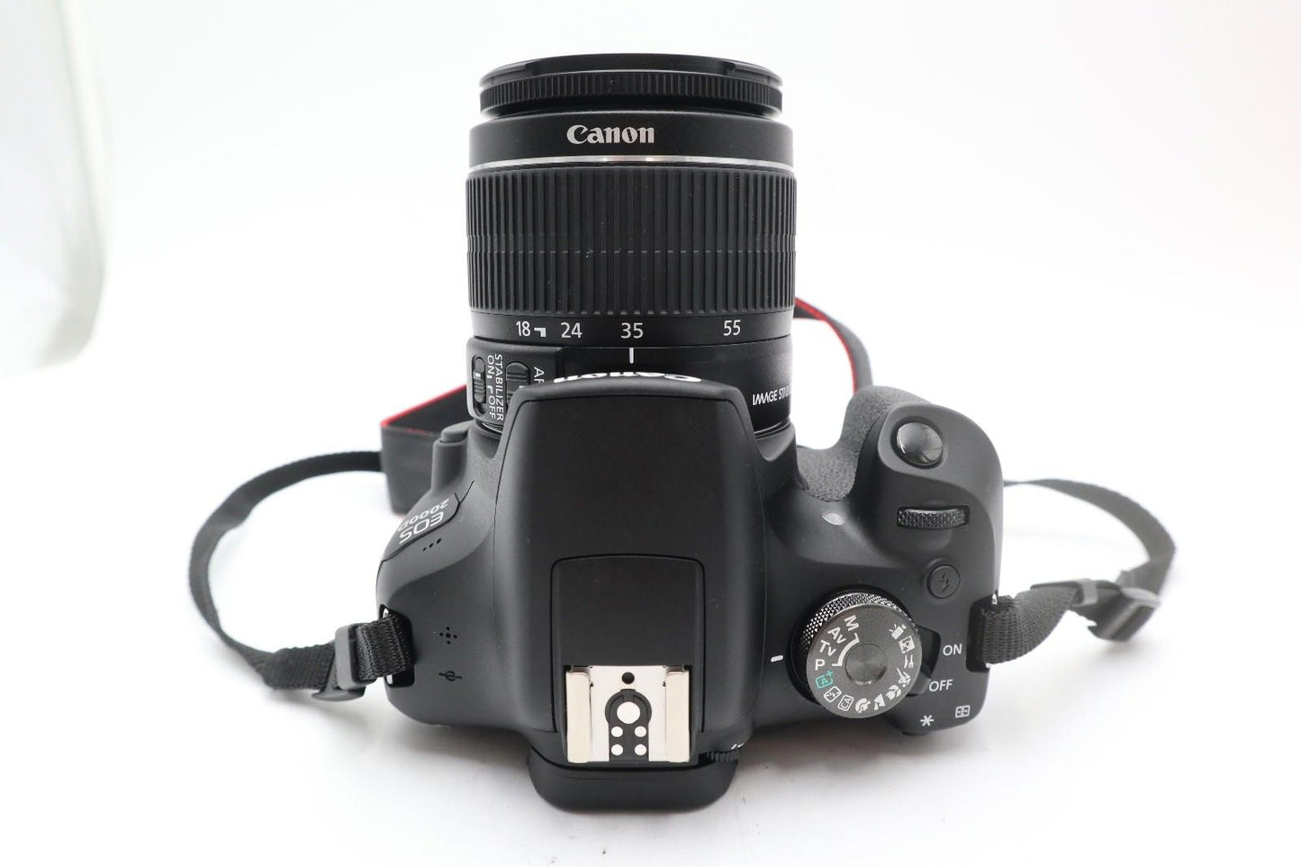 Canon 2000D DSLR Camera 24.1MP with 18-55mm, Shutter Count 251, Exc. REFURBISHED
