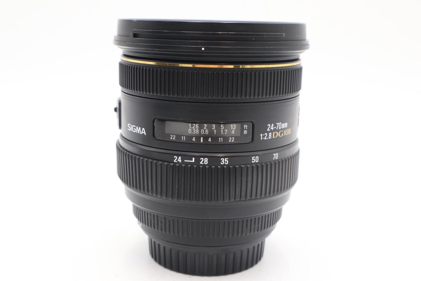 Sigma 24-70mm Zoom Lens F/2.8 DG HSM for Canon EF Mount, Full Frame, Good Cond.