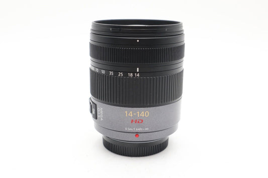 Panasonic 14-140mm All-Around Lens F34-5.8 Vario Mega O.I.S. M43, REFURBISHED