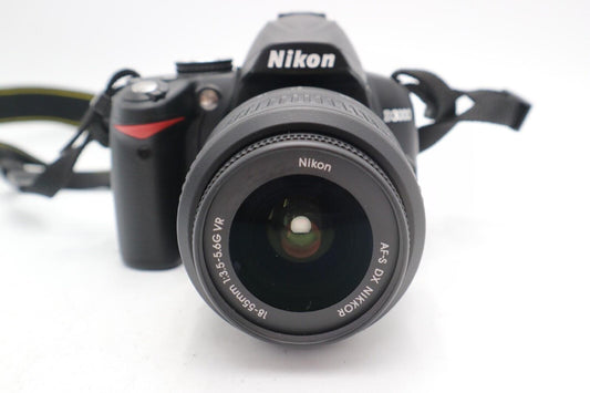 Nikon D3000 DSLR Camera 10.2MP + 18-55mm Lens | Good Refurbished | 12M Warranty