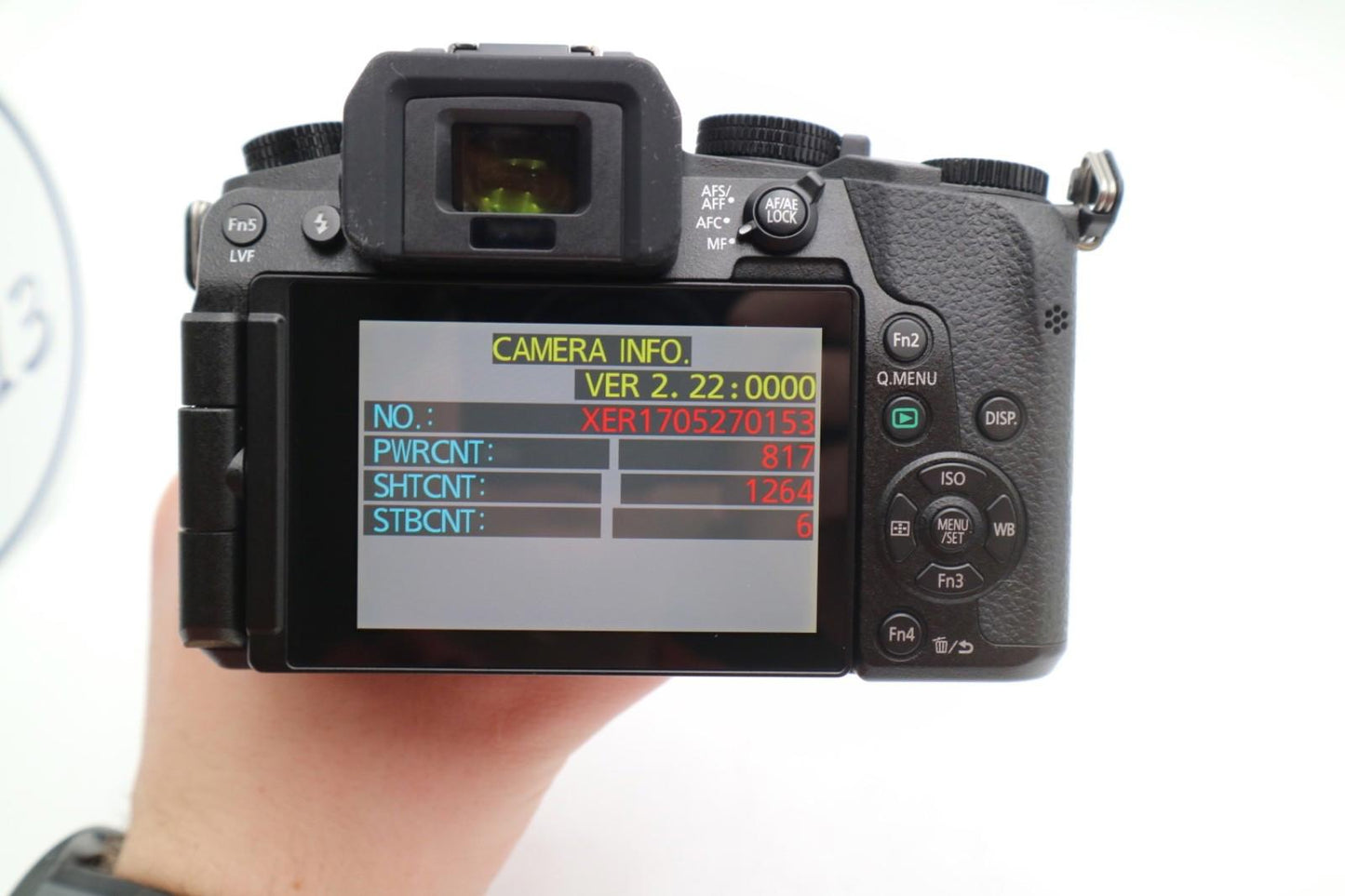 Panasonic G7 Mirrorless Camera 16MP with 14-45mm, Shutter Count 1264 REFURBISHED