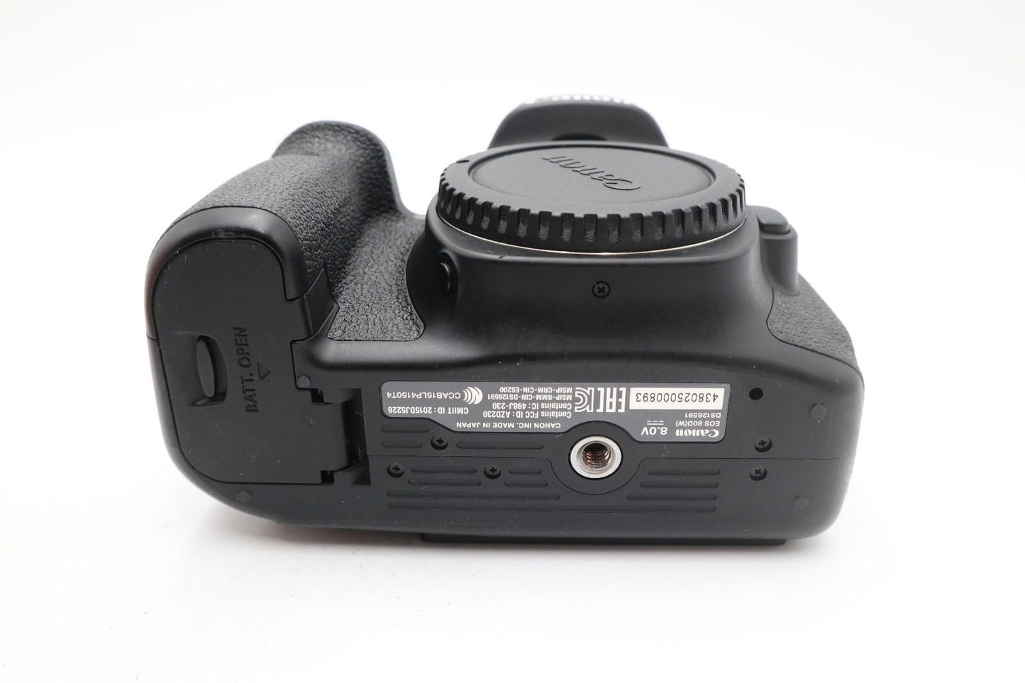 Canon 80D DSLR Camera 24.2MP Body Only, Shutter Count 4961, Good Condition