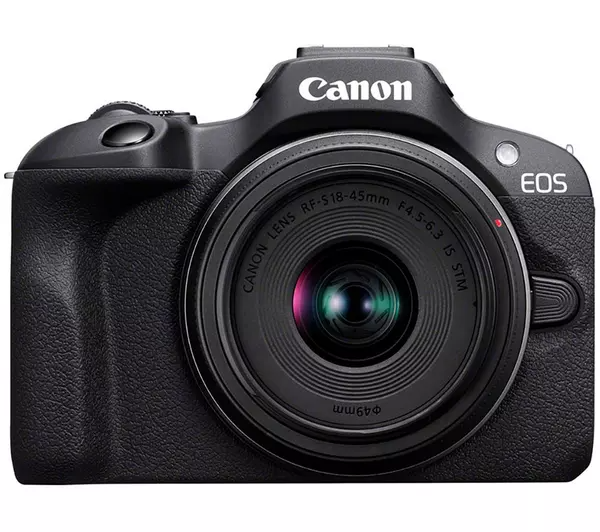Canon EOS R100 Mirrorless Camera 24.1MP with 18-45mm IS Lens, Shutter Count 2000