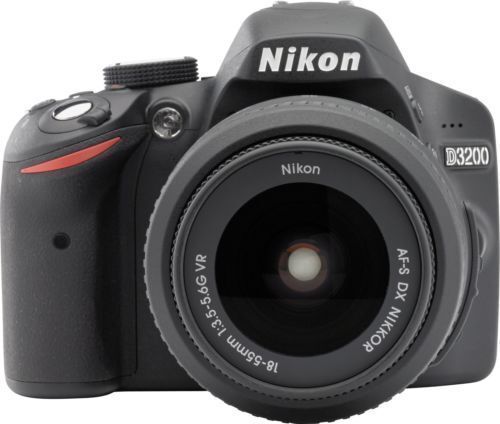 Nikon D3200 DSLR Camera 24.2MP with 18-55mm, Shutter Count 3261, Very Good Cond