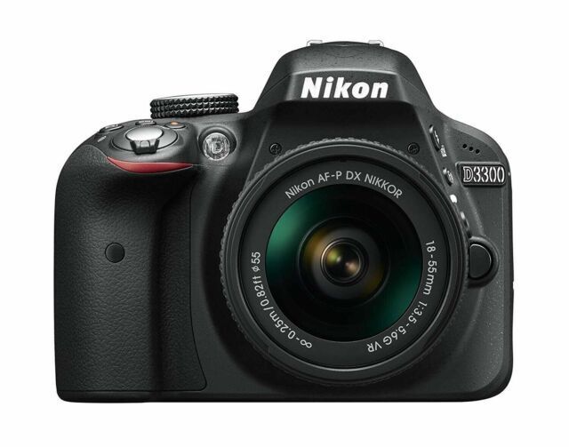 Nikon D3300 DSLR Camera 24.2MP with 18-55mm, Shutter Count 19441, Good Condition