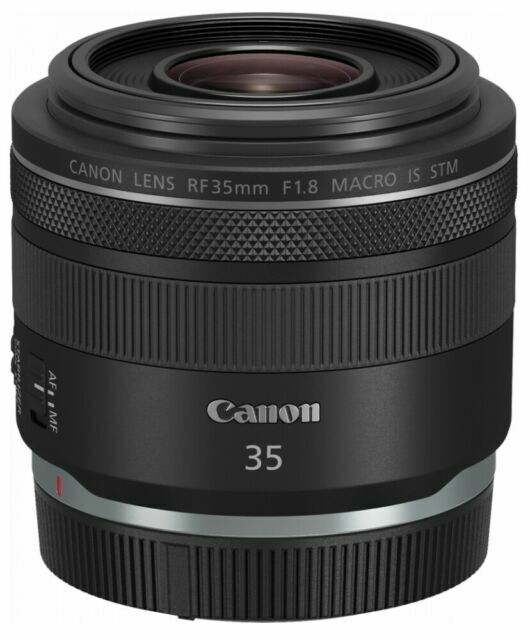 Canon 35mm F1.8 Macro Lens for Canon RF Mount, Very Fast, Very Good Condition