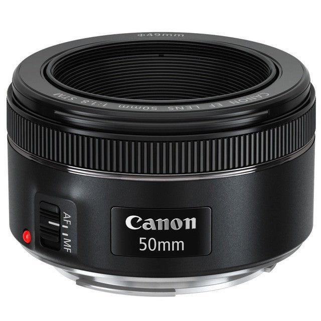 Canon 50mm Prime Lens f/1.8 STM EF Sharp, Portrait, Full Frame, Very Good Cond