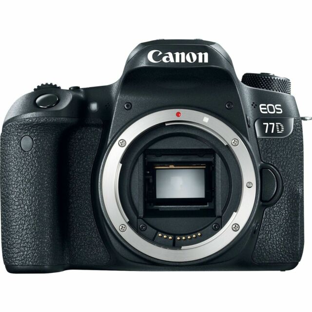 Canon 77D DSLR Camera 24.2MP with 18-55mm, Shutter Count 7216, Very Good REFURB.