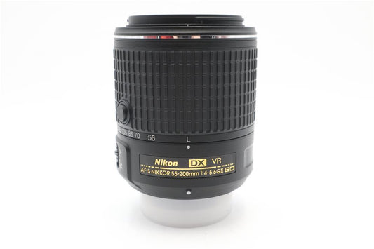 Nikon 55-200mm Lens F/4-5.6 AF-S DX VR II ED, Stabilised, Excellent REFURBISHED
