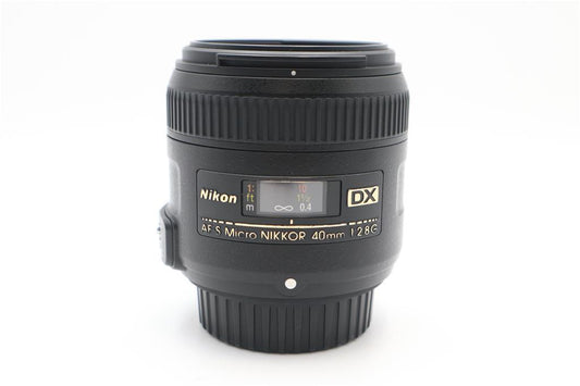 Nikon 40mm Macro Lens f/2.8 G AF-S Micro Nikkor DX, Very Good REFURBISHED