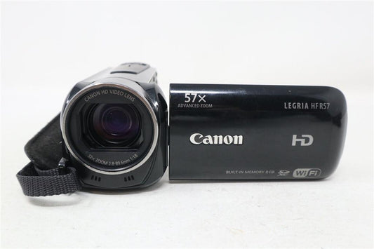 Canon Legria HF R57 Camcorder, FULL HD,  57X Zoom, Wi-Fi, Good Condition
