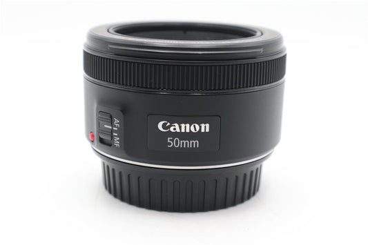Canon 50mm Prime Lens f/1.8 STM EF Sharp, Portrait, Full Frame, Very Good Cond.