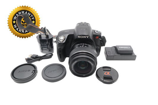 Sony Alpha A290 Camera DSLR 14.2MP with 18-55mm, Shutter Count 6876, Good Cond.