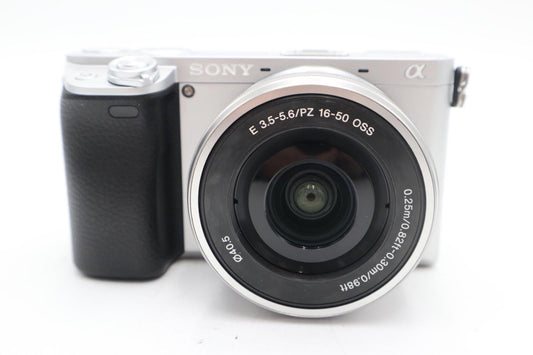Sony A6300 Mirrorless Camera 24.3MP with 16-50mm, S. Count 1307 V.G. REFURBISHED