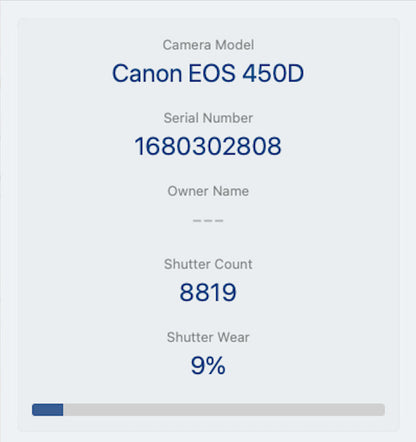 Canon 450D DSLR Camera 12.2MP with 18-55mm, Shutter Count 8819, Good REFURBISHED
