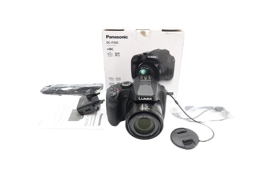Panasonic LUMIX DMC-FZ82 Camera 16.1MP, Wi-Fi, 4K, 60x Zoom, Good REFURBISHED
