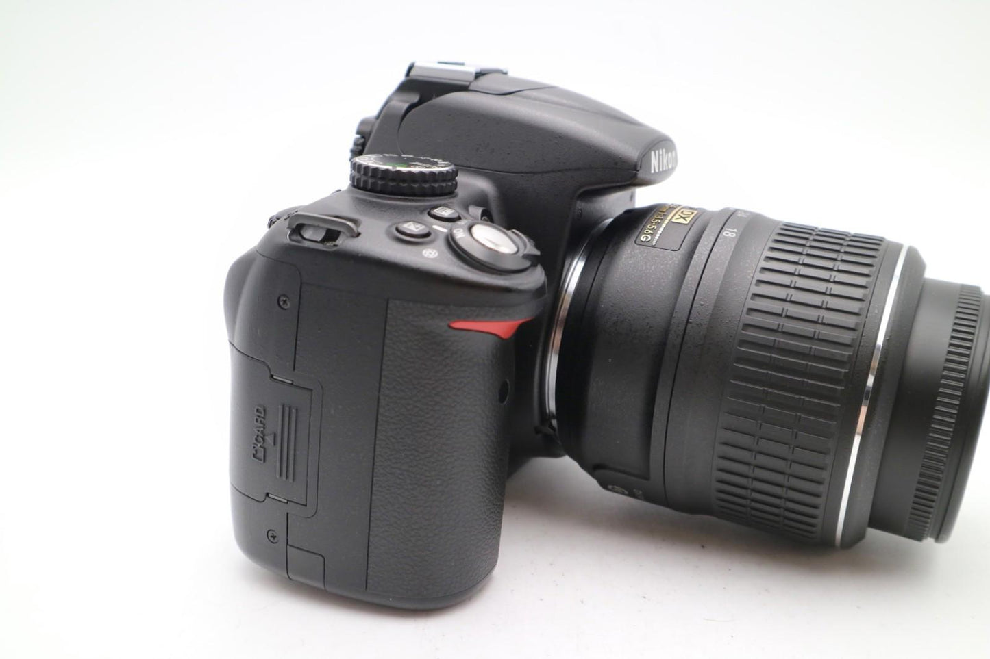 Nikon D5000 DSLR Camera 12.3MP Kit with 18-55mm Shutter Count 24173, Good Cond.