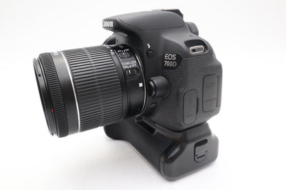 Canon 700D DSLR Camera 18MP with Canon 18-55mm Lens, Very Good REFURBISHED