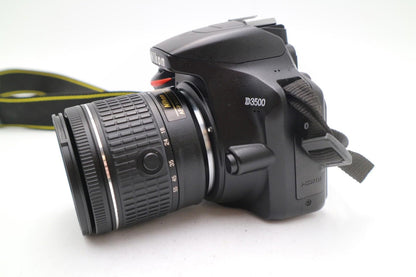 Nikon D3500 DSLR Camera 24.2MP with 18-55mm, Shutter Count 4976, V.G. Condition