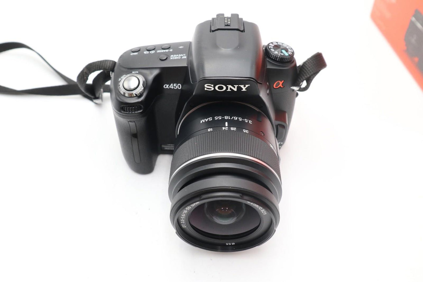 Sony A450 DSLR Camera 14.2MP with 18-55mm, Shutter Count 1654, Good Condition