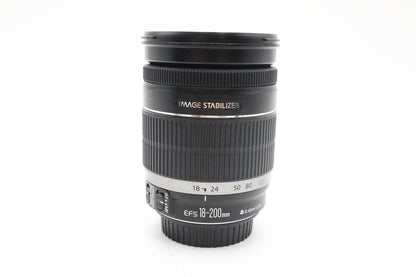 Canon 18-200mm Lens F/3.5-5.6 EF-S IS Stabilised All Around, Good Condition