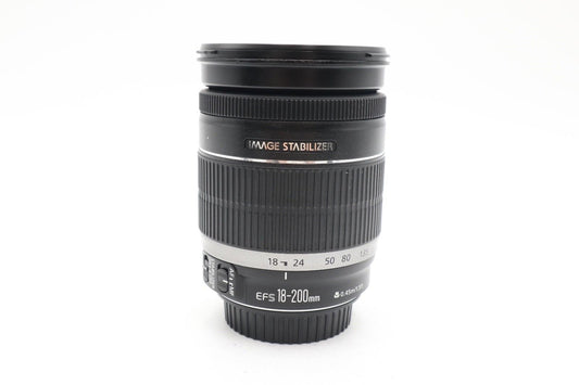 Canon 18-200mm Lens F/3.5-5.6 EF-S IS Stabilised All Around, Good Condition