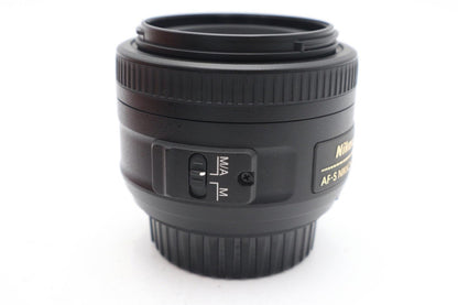 Nikon 35mm Prime Lens F1.8G AF-S DX SWM Very Sharp Portrait, Exc. REFURBISHED
