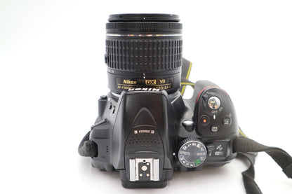 Nikon D5300 24.2MP Camera DSLR with 18-55mm, Shutter Count 11033, Good Condition