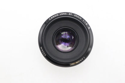 Canon 50mm Prime Lens F/1.8 II EF Portrait, Auto Focus, Sharp, Good REFURBISHED
