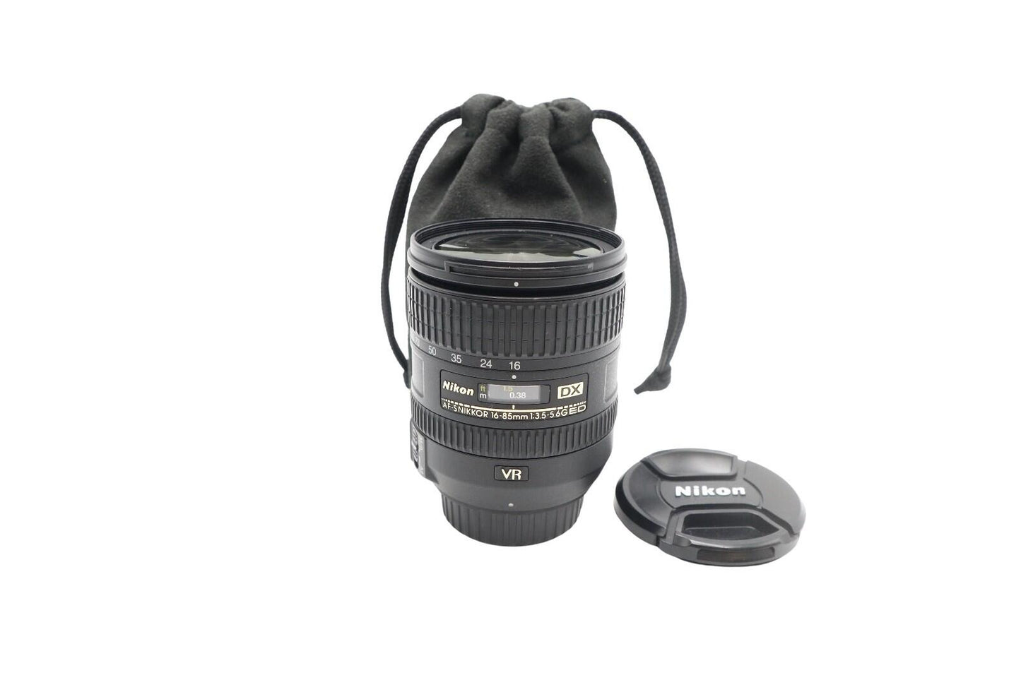 Nikon 16-85mm All-Around Lens f/3.5-5.6 G AF-S VR, Stabilised Lens, REFURBISHED