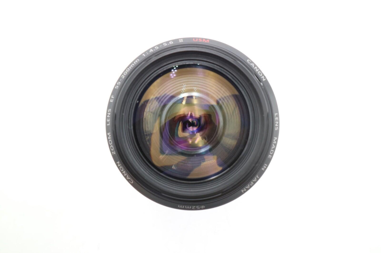 Canon 55-200mm Telephoto Lens f/4.5-5.6 II USM EF, Full Frame, Good Condition