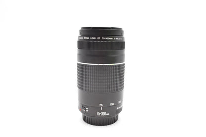 Canon 75-300mm F/4-5.6 III EF AF Telephoto Lens, Full Frame, Good Condition