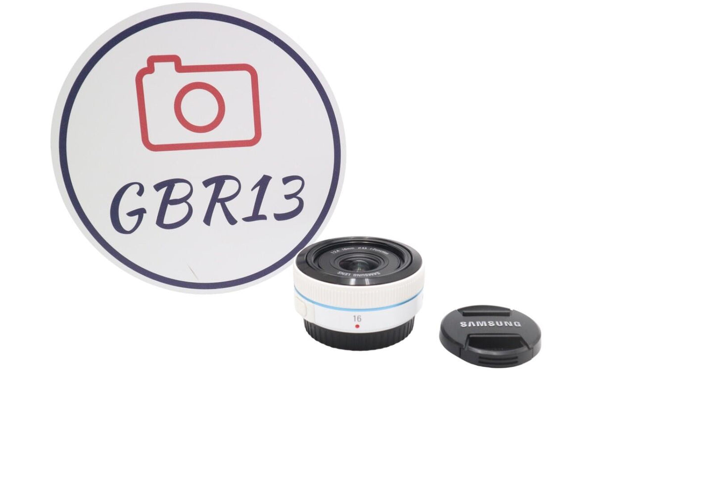 Samsung NX 16mm Lens f/2.4 Very Sharp Prime Wide Angle Pancake Lens, Good Cond.