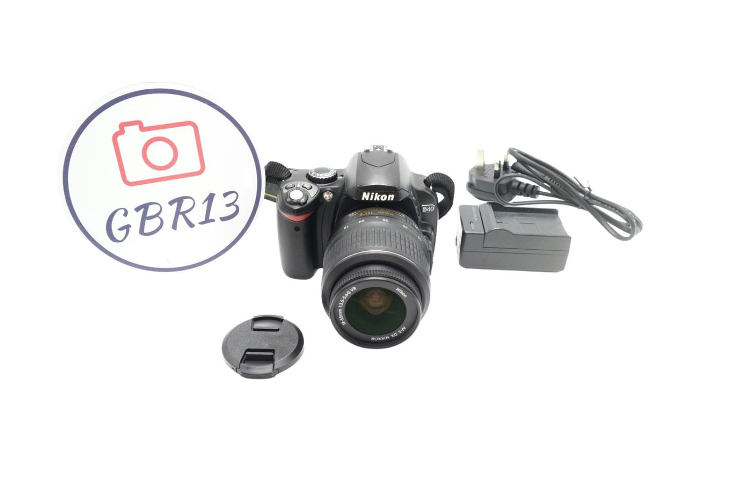 Nikon D40 Camera 6.1MP DSLR with 18-55mm, Shutter Count 14104, Good Condition