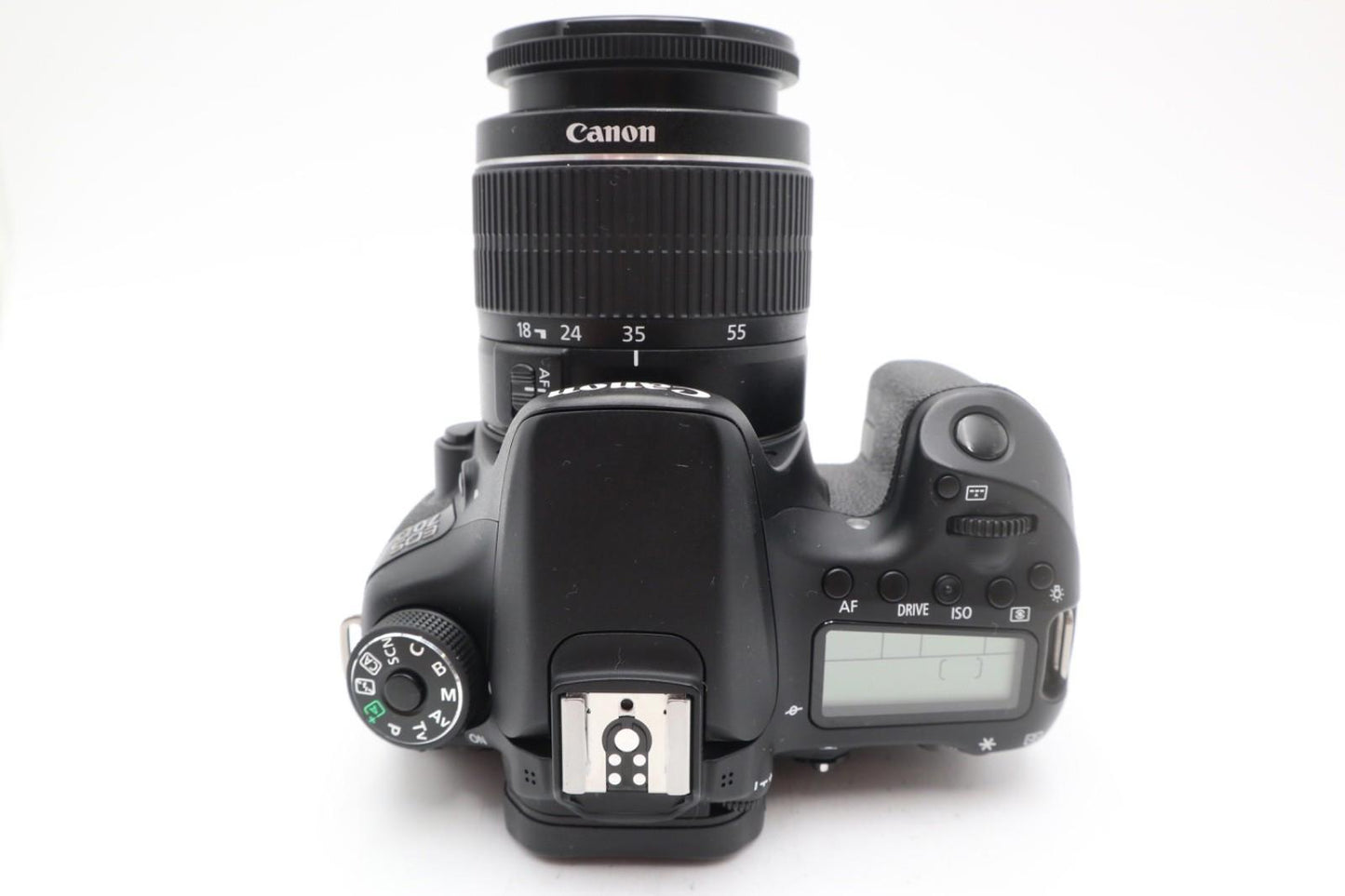 Canon 70D DSLR Camera 20.2MP with 18-55mm, Shutter Count 5351, V. G. REFURBISHED