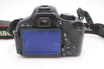 Canon 600D DSLR Camera 18MP with 18-55mm, Shutter Count 16079, 1 Year Warranty