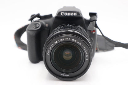 Canon EOS 1200D Camera DSLR 18MP with 18-55mm, Shutter Count 9711, Good Cond.