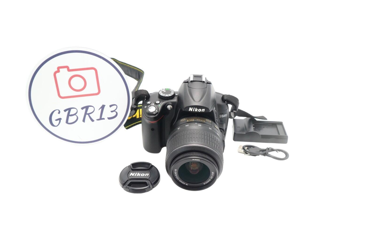 Nikon D5000 DSLR Camera 12.3MP + 18-55mm Lens, V.Good Refurbished | 12M Warranty