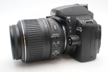 Nikon D40 Camera 6.1MP DSLR with 18-55mm, Shutter Count 12316, 1 Year Warranty