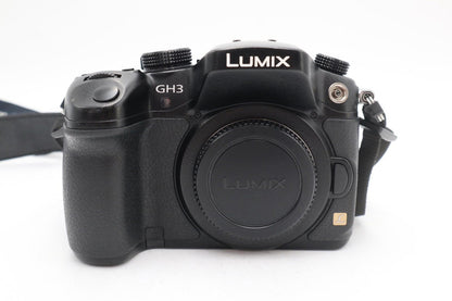 Panasonic GH3 Mirrorless Camera 16MP Body Only Shutter Count 4514 G. REFURBISHED
