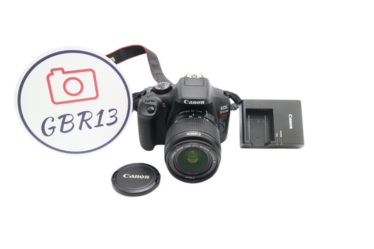 Canon 1300D DSLR Camera 18.0MP with 18-55mm Shutter Count 5364 Good REFURBISHED