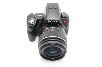 Sony A55 Camera DSLR 16.2MP with 18-55mm, 6209 Photos Taken, Good Condition