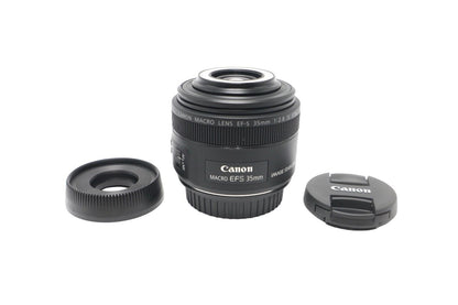 Canon 35mm Macro Lens F/2.8 EF-S IS STM, Stabilised, Very Good REFURBISHED
