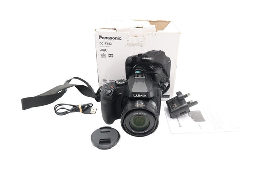 Panasonic LUMIX DMC-FZ82 Camera 16.1MP, Wi-Fi, 4K, 60x Zoom, Good REFURBISHED