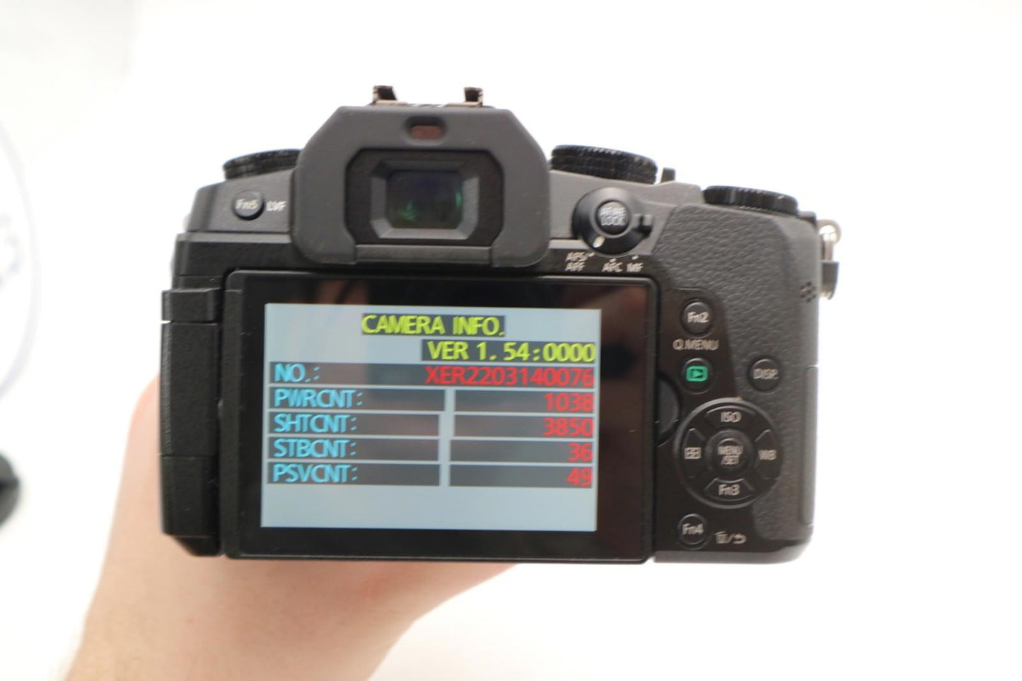 Panasonic G80 Mirrorless Camera 16MP with 12-60mm Shutter Count 3850 REFURBISHED