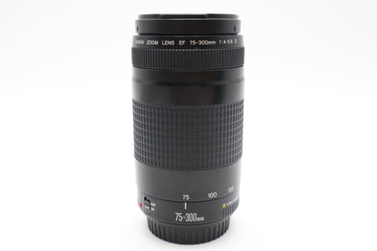 Canon 75-300mm F/4-5.6 II EF AF Telephoto Lens, Full Frame, Good Condition