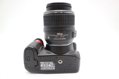 Nikon D3100 DSLR Camera 14.2MP with Nikon 18-55mm VR Lens, Good Condition