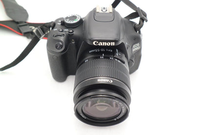 Canon 600D DSLR Camera 18MP with Canon 18-55mm Lens, 1 Year Warranty, Good Cond.