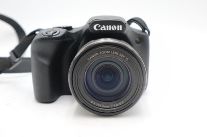 Canon SX540 HS Compact Camera 20.3MP, Wi-Fi, 50X Optical Zoom, V. Good Condition