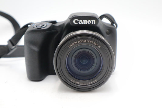 Canon SX540 HS Compact Camera 20.3MP, Wi-Fi, 50X Optical Zoom, V. Good Condition